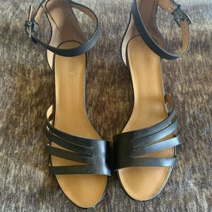 Franco Sarto Wedge Heels. Sz:  7.5.